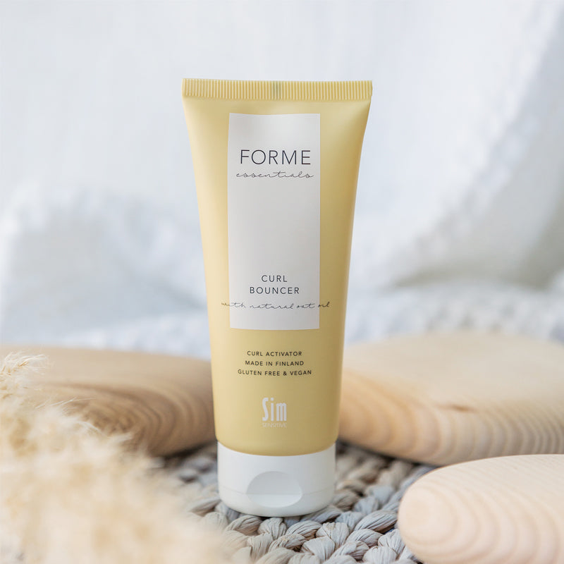 【打造彈力光澤捲髮的秘密！FORME essentials Curl Bouncer 捲髮彈力霜】